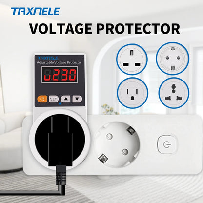 Automatic Voltage Protector Socket AC 220V 16A
