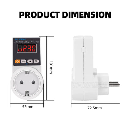 Automatic Voltage Protector Socket AC 220V 16A