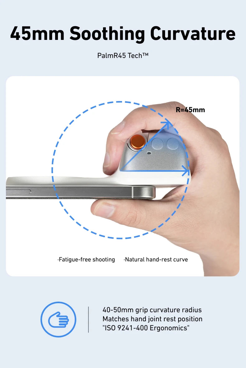 Magnetic Smart Phone Camera Hand Grip