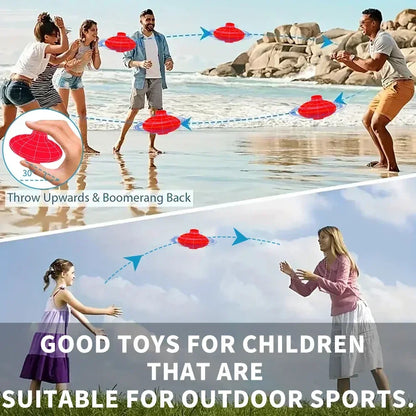 Flying Ball Toys Magic Ball Flying Spinner Mini UFO Fingertip Drone Aircraft