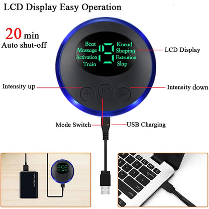 Electric Foot Massager Pad Muscle Massage Relaxation / Remote control/ Massage patch
