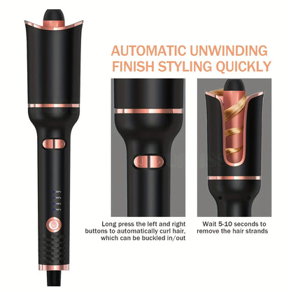 Automatic Rotating  Iron Ceramic Hair Curler  Magic Hair Curler
