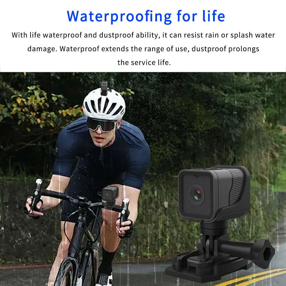 Mini Action Camera HD 1080P Outdoor Video Audio Recorder Dash Cam