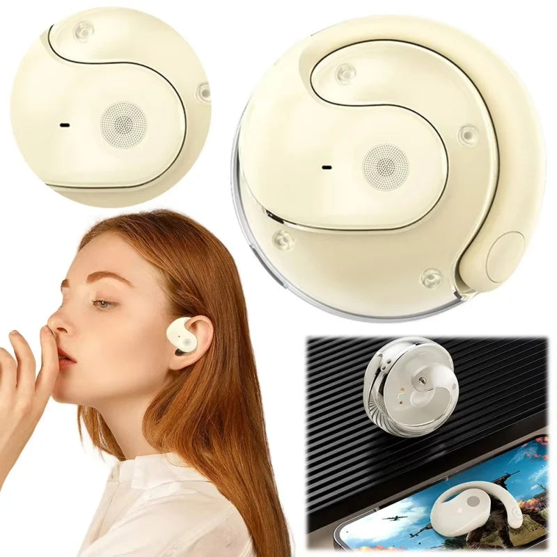 Lenovo AI Earphones Wireless Bluetooth Real-time Language Translation 144 Languages Headphone Translator