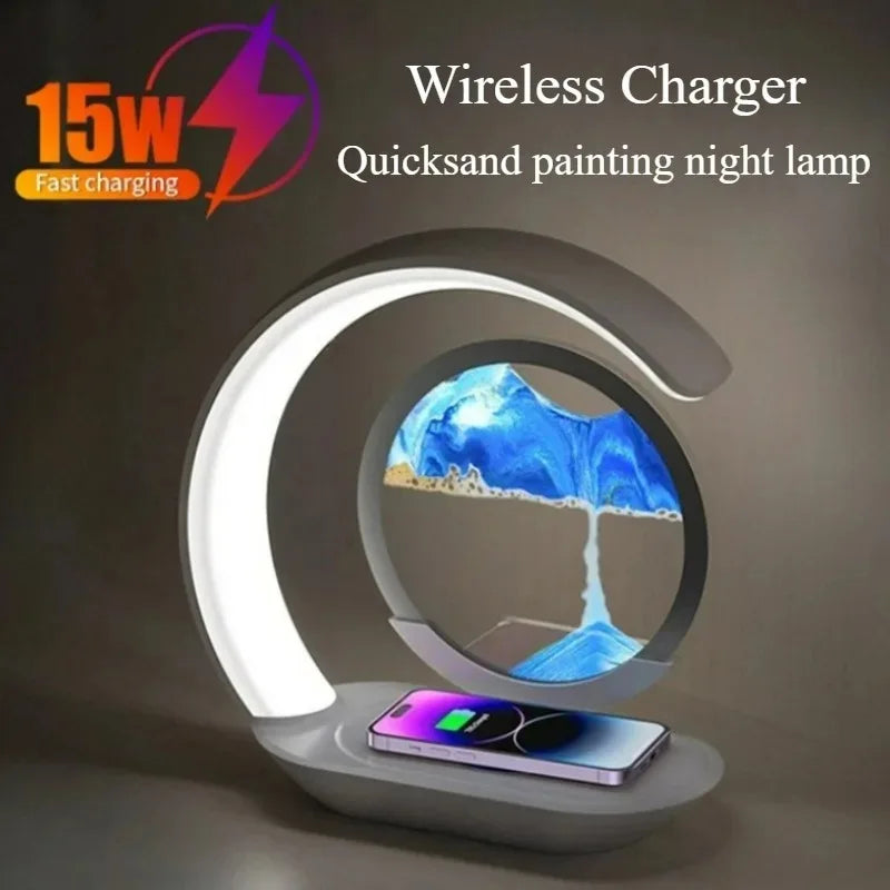 Cute Moon Mood Light Touch Dimming with Clock RGB Color Changing Light Bluetooth Speaker Music Playback  Bedroom Night Light