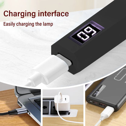 Portable Handheld UV Light lamp for Gel Nails  Rechargeable