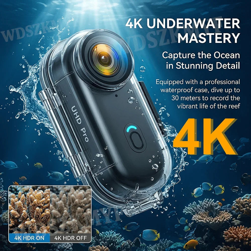 4K HD  Mini Recorder Finger WIFI Action Camera Lightweight