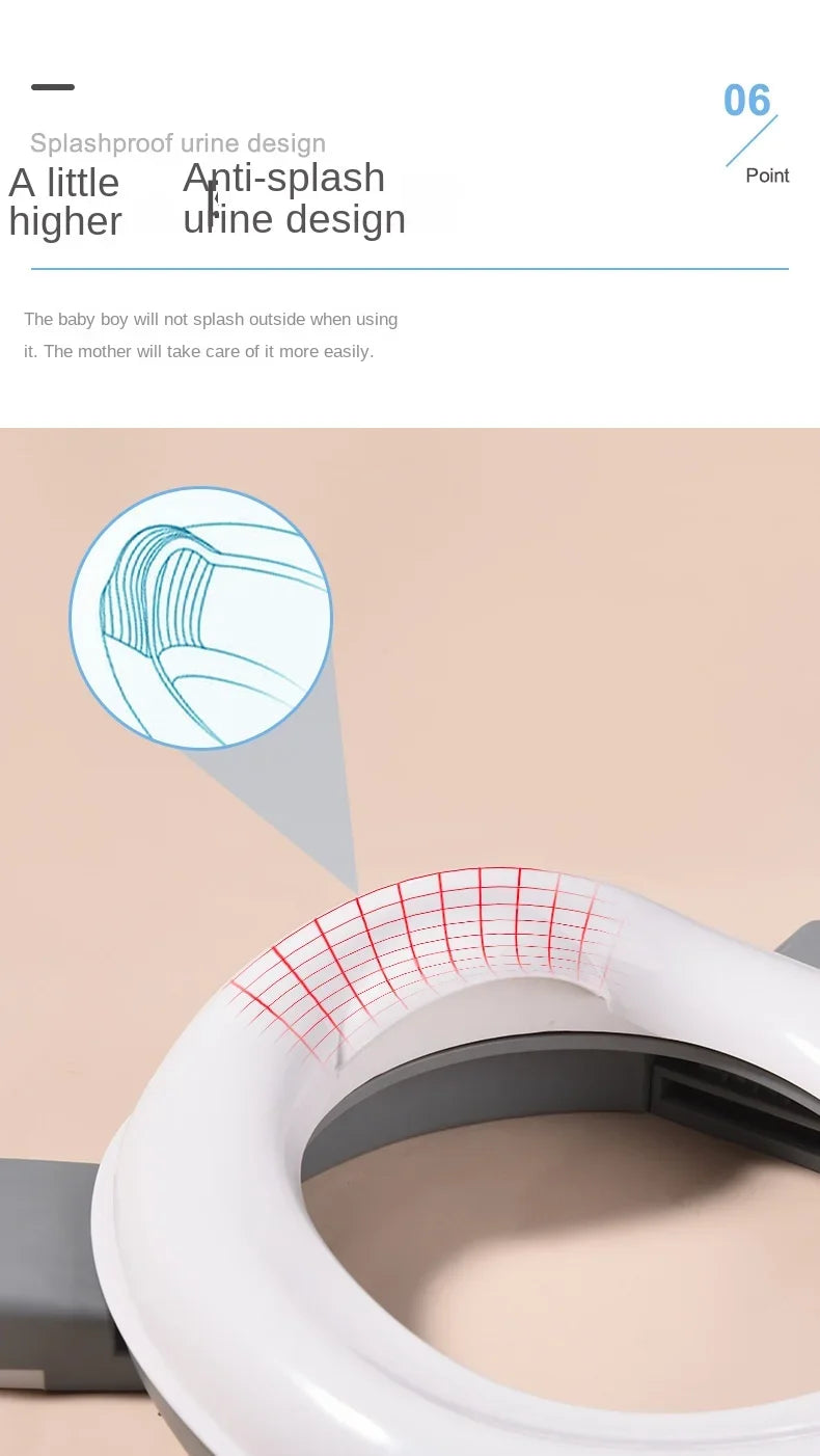 3 in 1 Travel Toilet Seat Foldable Children Potty with Bags