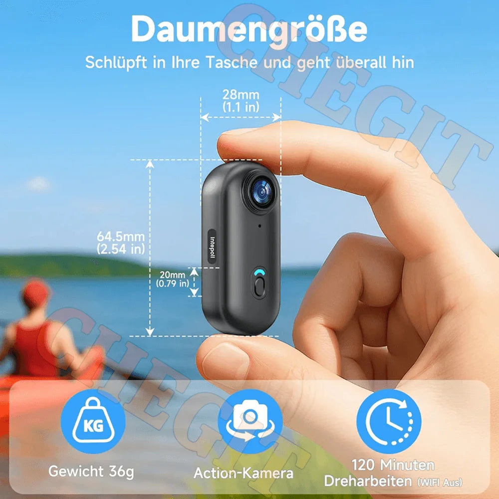 4K HD  Mini Recorder Finger WIFI Action Camera Lightweight