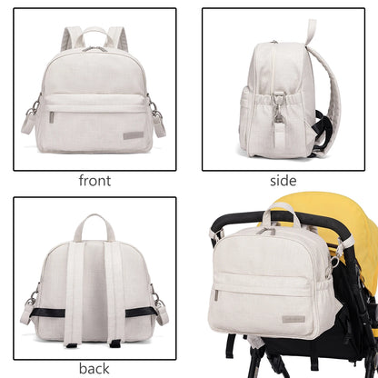 Stylish waterproof large capacity Diaper Backpack -Multi-functional Bag
