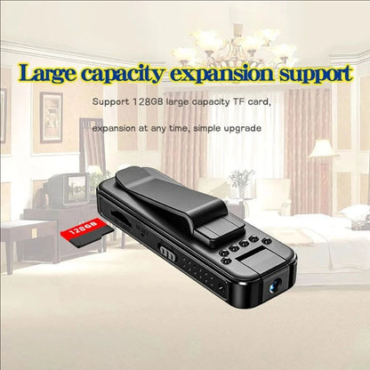 1080P HD Mini Camera Portable Digital Video Recorder- Camcorder Night Vision Body Cam Infrared