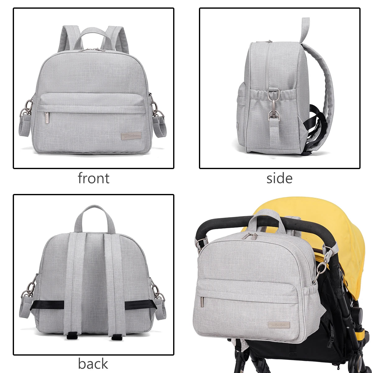 Stylish waterproof large capacity Diaper Backpack -Multi-functional Bag