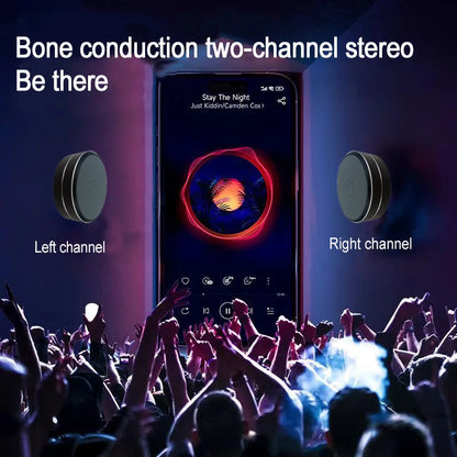 Bone conduction wireless speaker features dynamic audio