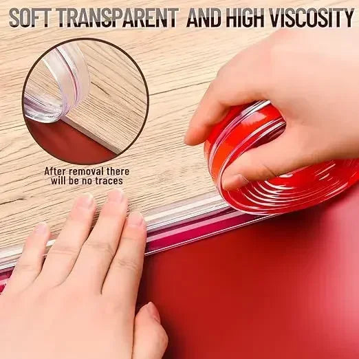 Furniture Corner Protectors Guard Silicone Baby Protection Strip Tape Self Adhesive