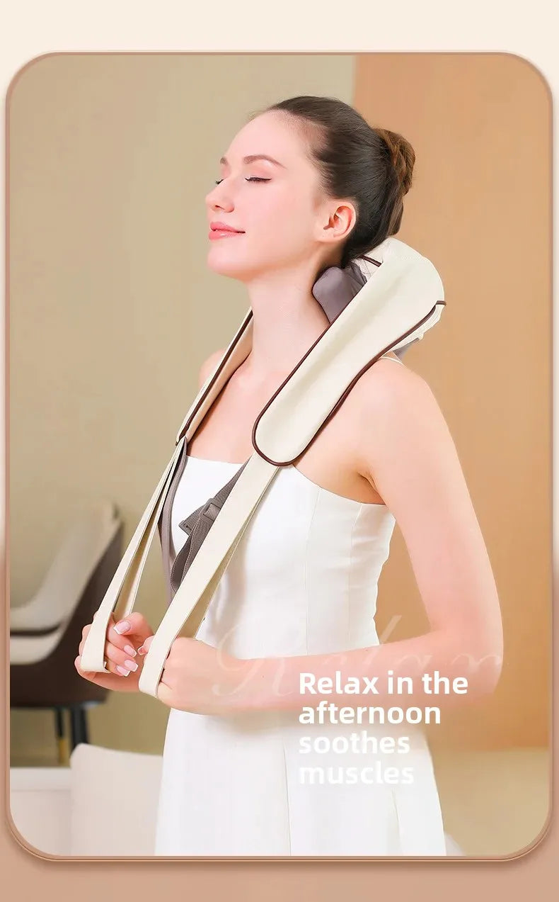 New USB U-Shape Neck and shoulder Shiatsu Cordless Massager