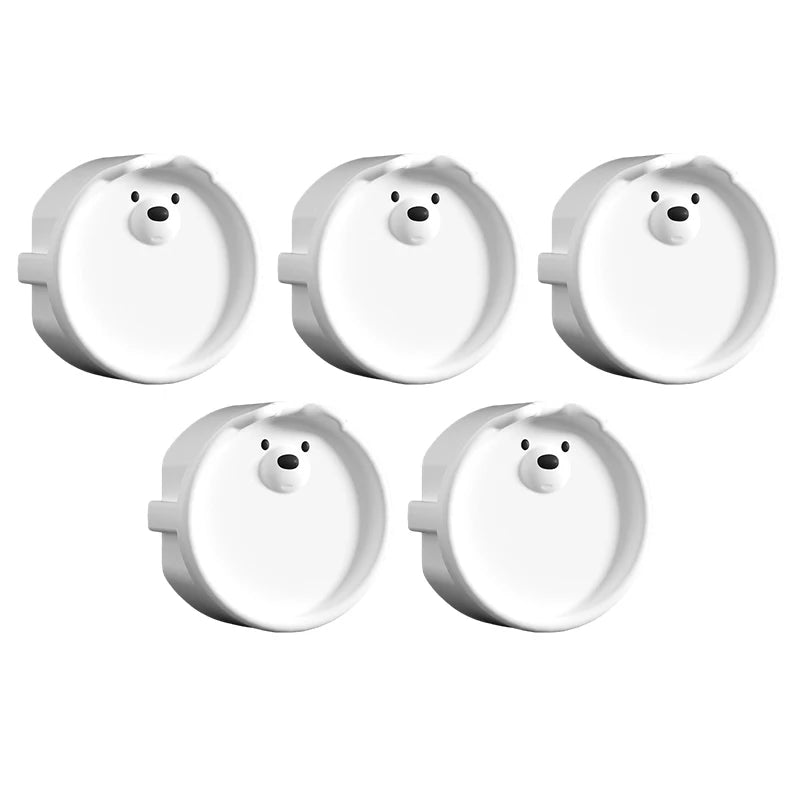 5Pcs Baby Safety Protection Silicon Socket Cover