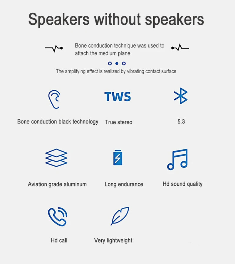 Bone conduction wireless speaker features dynamic audio