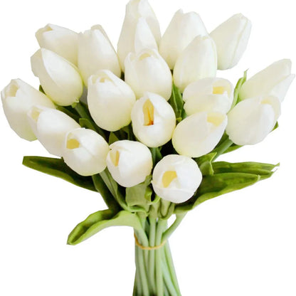 Artificial Tulip Real Touch Flower (10/30 PCS)