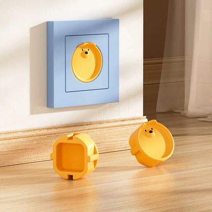 5Pcs Baby Safety Protection Silicon Socket Cover