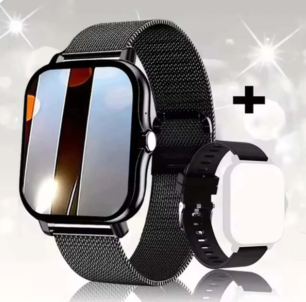 Smart Watch 1.83'' Full Screen Bluetooth Talk Blood Oxygen/Blood Pressure Monitor Smartwatch for women & men