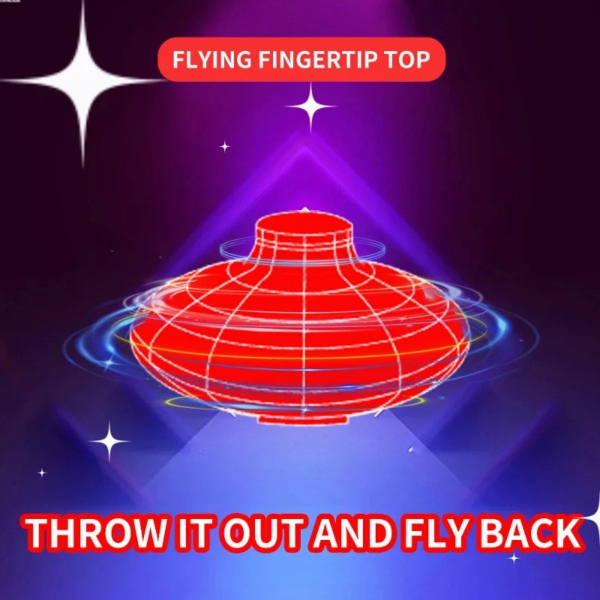 Flying Ball Toys Magic Ball Flying Spinner Mini UFO Fingertip Drone Aircraft