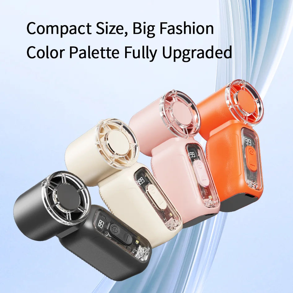 Best Selling Summer Super Mini Rechargeable Handheld High Speed Fan Powerful Wind