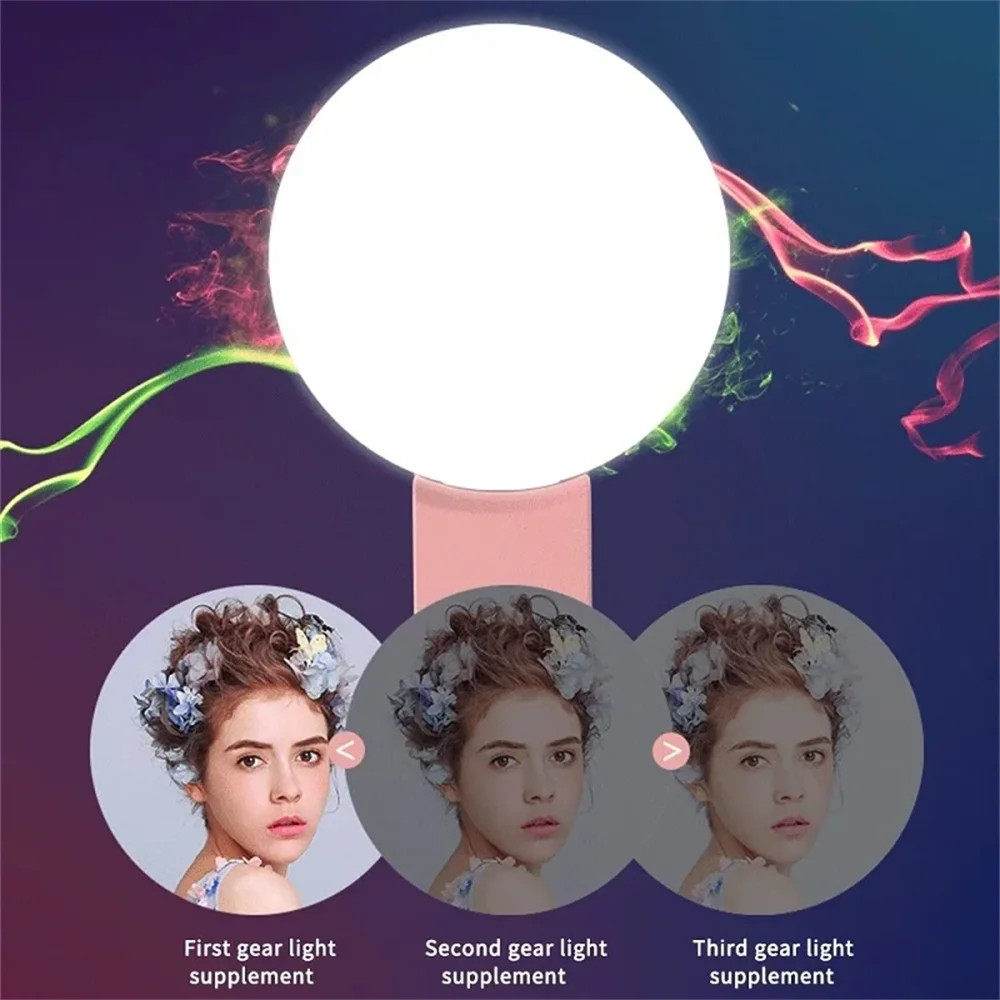 Portable Soft Natural LED Light Mobile Phone Mini Selfie Fill Light