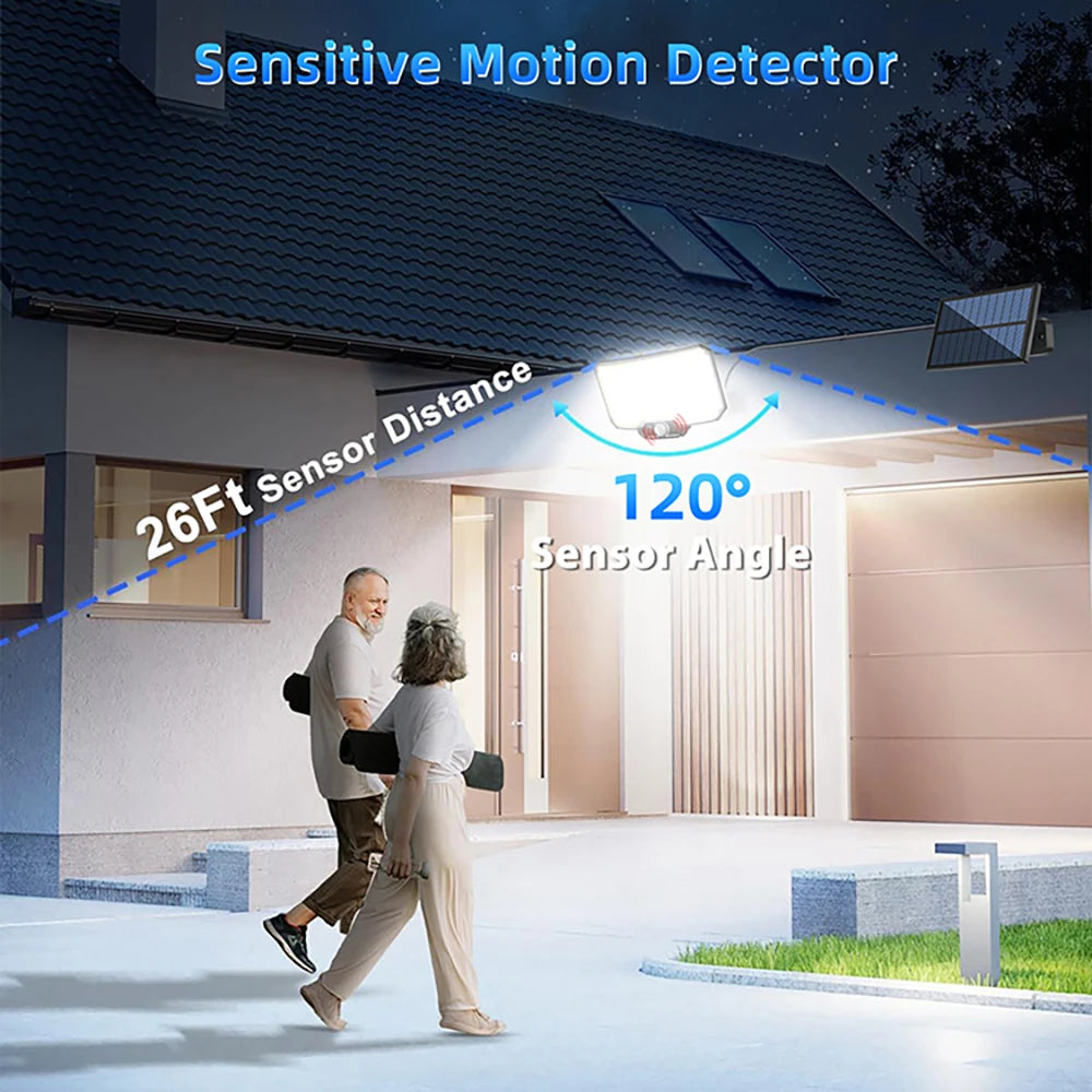 Waterproof Solar Outdoor security  Lights Motion Sensor