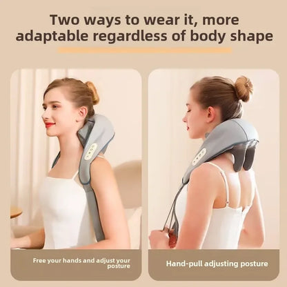 New USB U-Shape Neck and shoulder Shiatsu Cordless Massager