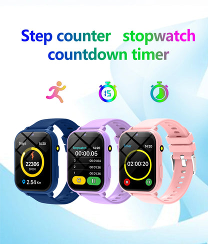 Kids Smart Watch Games HD Screen Camera Flashlight Sleep Monitor Alarm