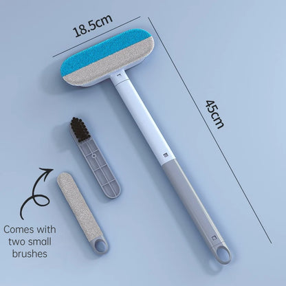 Long Handle Pet Hair Remover Brush Static  Hair Cleaner for Carpets