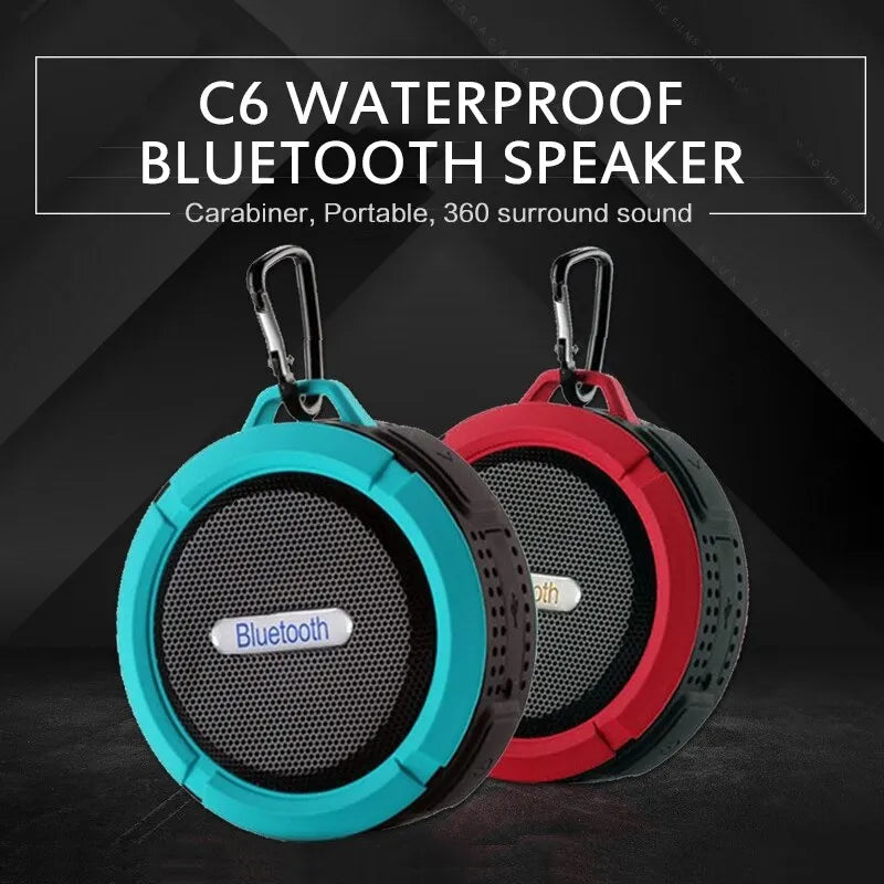 Waterproof Wireless Portable  Bluetooth Speaker Music Sound Box For Mini Subwoofer