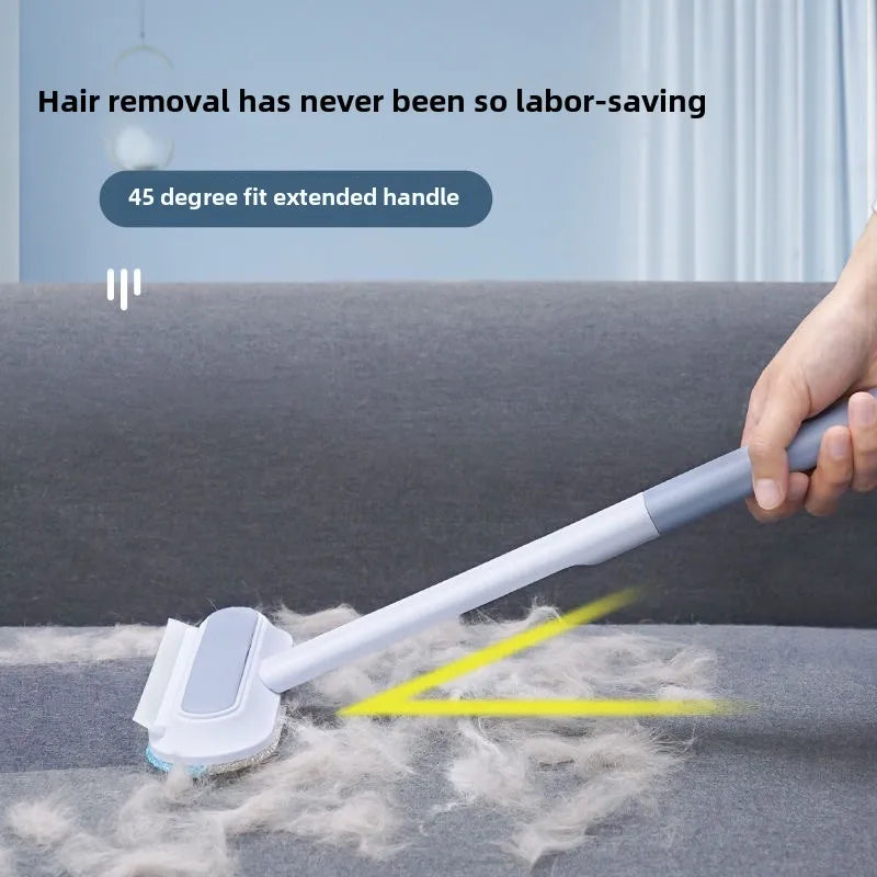 Long Handle Pet Hair Remover Brush Static  Hair Cleaner for Carpets