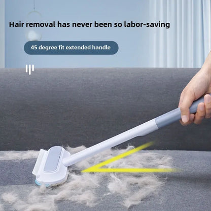 Long Handle Pet Hair Remover Brush Static  Hair Cleaner for Carpets