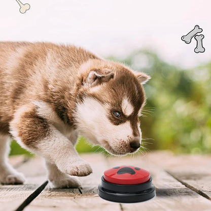 4/8/10pcs Recordable Pet Communication Toys Talking Button