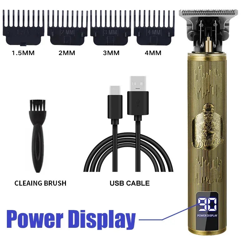 Trendy professional Electric Hair Clipper for Men Barber Shaver Beard Trimmer