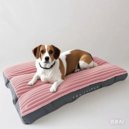 Big Dog Mat Corduroy Pad for Medium Large Dogs Oversize Pet Sleeping Bed Big Thicken Dog Sofa Removable Washable