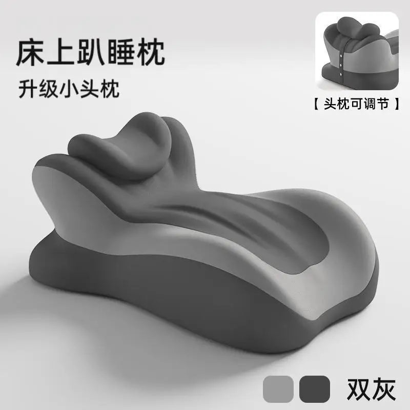 Wedge Shape Memory Foam Pillow Ergonomic Support for Neck Back Leg Rest