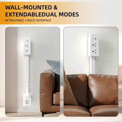 Electrical Adjustable Wall Plug Rotates Outlet Extender for sockets