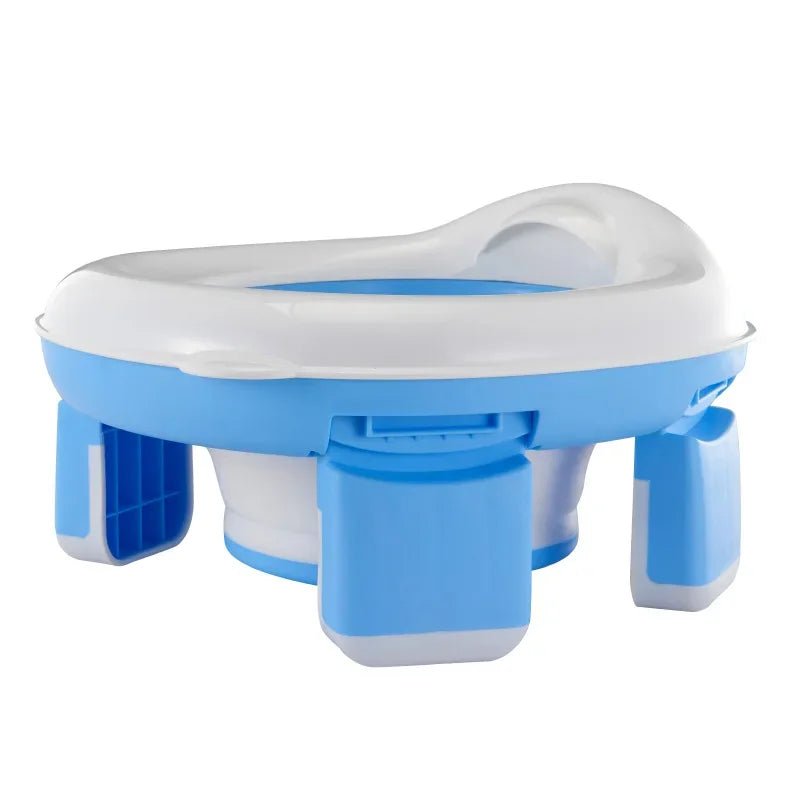 3 in 1 Travel Toilet Seat Foldable Children Potty with Bags