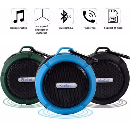 Waterproof Wireless Portable  Bluetooth Speaker Music Sound Box For Mini Subwoofer