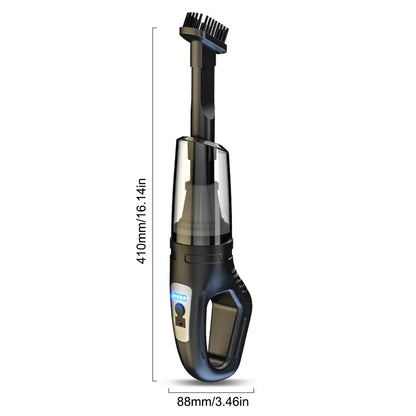 120W Portable Car Vacuum Cleaner USB Charging Handheld Cordless Vacuum