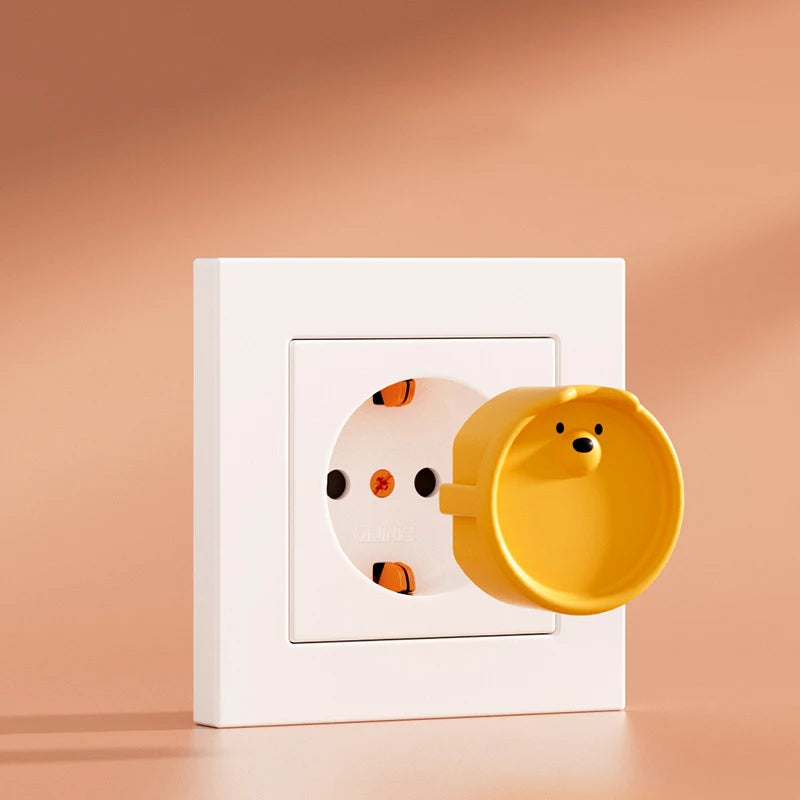 5Pcs Baby Safety Protection Silicon Socket Cover