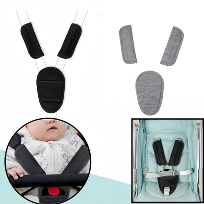 Baby Soft Car Seat Belt Pads Universal Stroller Shoulder Strap Covers