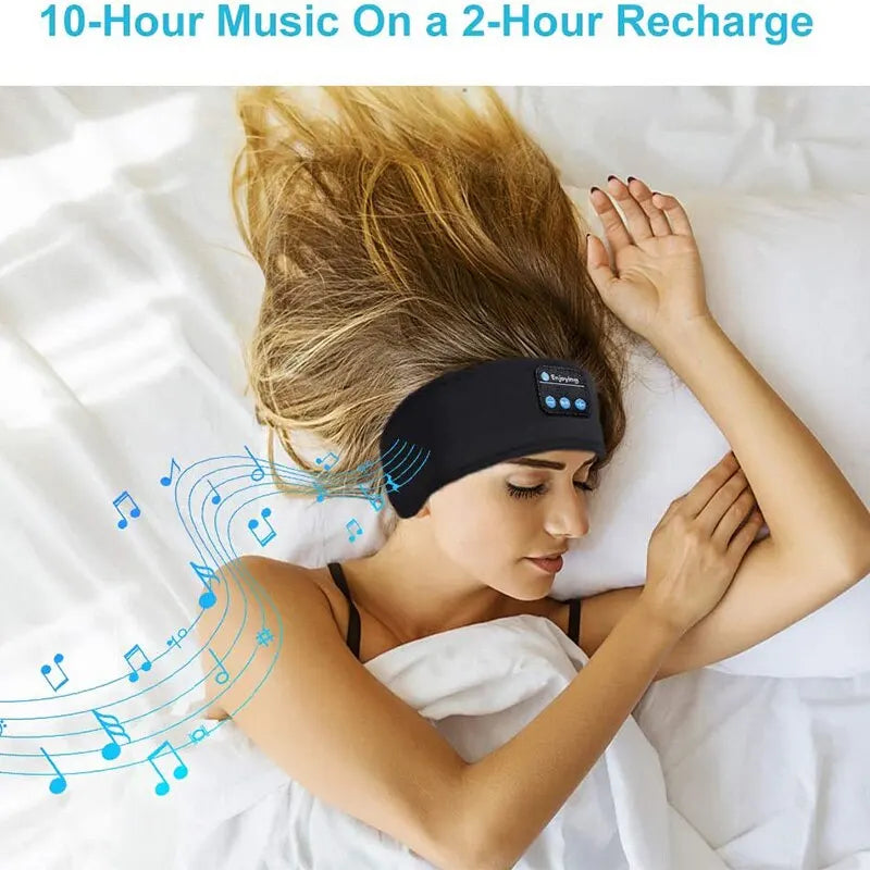 Headband Elastic Wireless Headphones Wireless Bluetooth Headset Headband