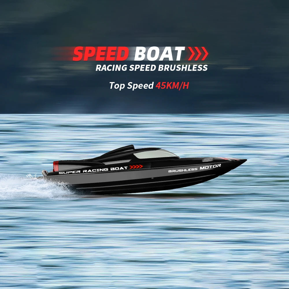High Speed Racing Speedboat Toy For Children or Adults -Remote Control 55KM/H 35KM/H