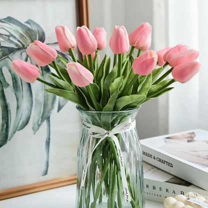 Artificial Tulip Real Touch Flower (10/30 PCS)