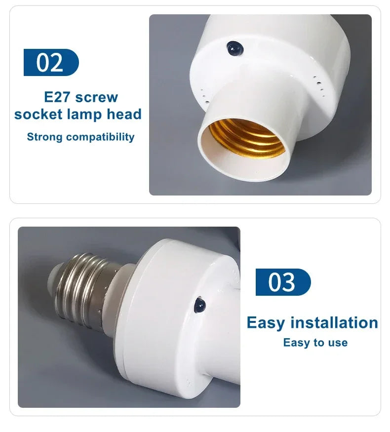Smart Infrared Wireless Remote Control Timer Switch Lamp Holder 220V House Multi Light Switch Baby Room Bedroom Smart Switch