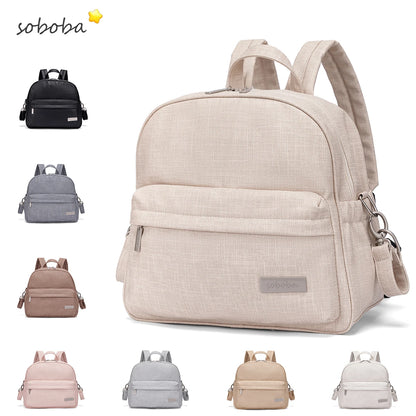 Stylish waterproof large capacity Diaper Backpack -Multi-functional Bag