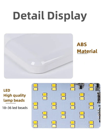 Motion Sensor Light USB Night Light LED Lamp With Switch Rechargeable Inductor Lights For Kitchen Stairs Hallway Closet Bedroom
